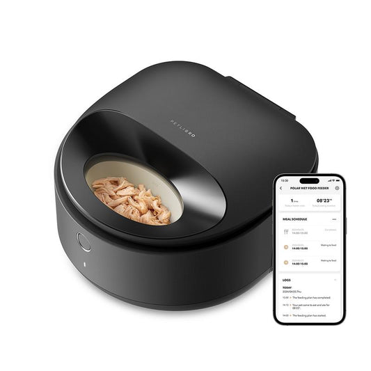 PETLIBRO Automatic Cat Feeder, Refrigerated Wet Food Dispenser with Wifi Control, 3 Days Freshness, 3 Timed Meals, Quick Cooling